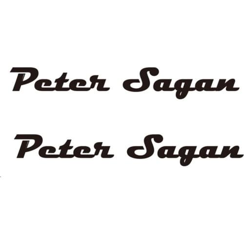 2PCS, English Name Customize Design for MTB Carbon Road Bike Bicycle Cycling Race Decals Water Proof