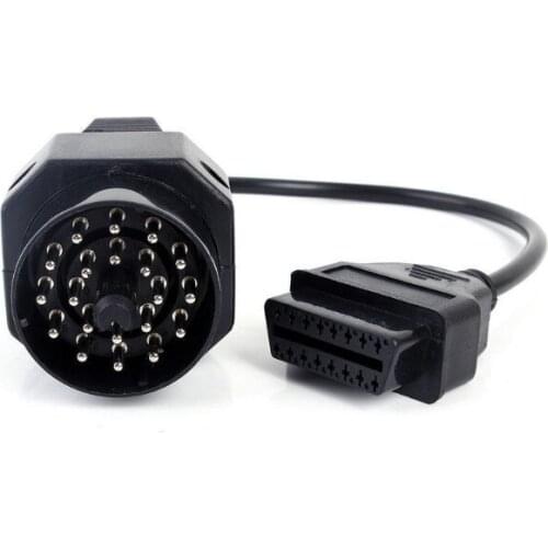 20Pin to 16 Pin OBD2 Female Cable Connector Diagnostic Tool OBD II car Adapter
