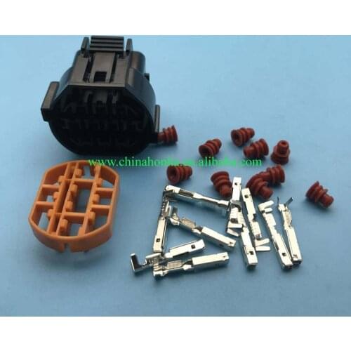 5/10/20 pcs/lot 10 pin Automotive Headlight Assembly Wiring Plug Socket DJ7109-2-21 HP066-10021