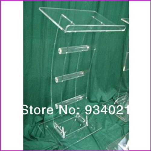Acrylic Tabletop Lectern/Plexiglass Podiums church pulpit