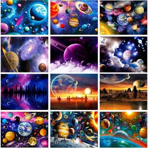 Diamond Painting Universe 5D DIY Diamond Embroidery Space Landscape Full Square/Round Rhinestone Mosaic Home Decor
