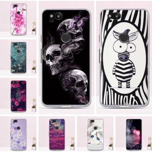Case For Google Pixel 2 Case Cover Soft TPU Funda For Google Pixel 2 Case Silicone Phone bumper For Google Pixel 2 Case 5.0 inch
