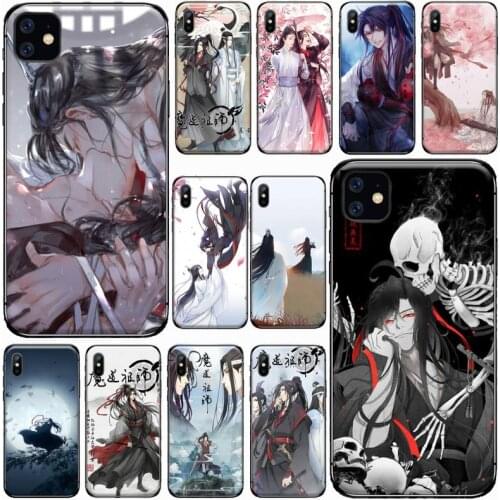 Anime Cartoon Mo Dao Zu Shi Phone Case for iPhone 11 12 pro XS MAX 8 7 6 6S Plus X 5S SE 2020 XR Soft silicone Shell Cover
