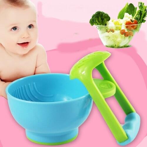 Baby food feeding Food Grinder Fruit Food Press Machine Safety Processor Kid Dish Feeder 2019 New Babies Food Mills Tools For