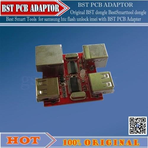 Gsmjustoncct Original BST dongle BestSmarttool dongle Best Smart Tools for samsung htc flash unlock imei with BST PCB Adapter