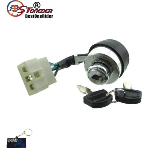 STONEDER Ignition Key Switch For Honda Gas Generator Combination # 35100-ZB4-023 GX160
