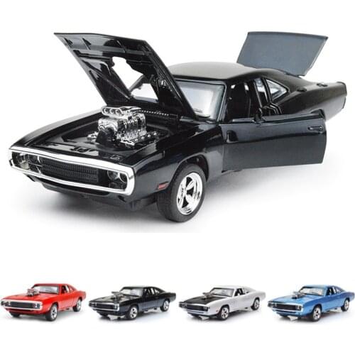 MINI AUTO 1:32 Dodge Charger The Fast And The Furious Alloy Car Models kids toys for children Classic Metal Cars
