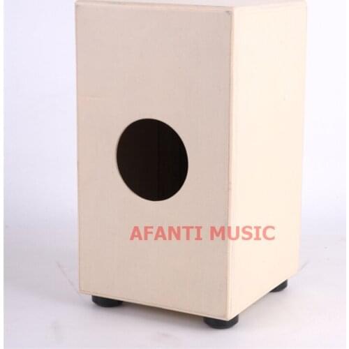 Afanti Music Ash Wood / Birch Wood / Natural Cajon (KHG-106)