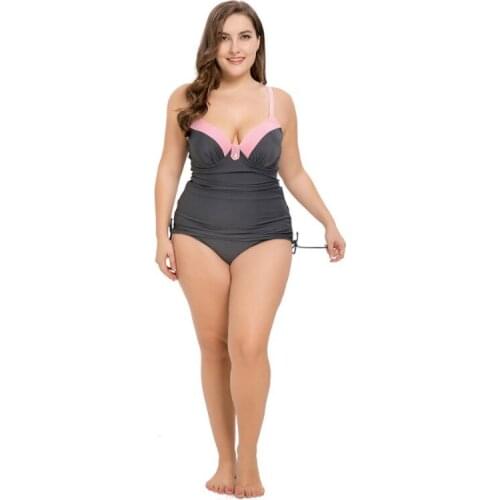 2019 New Sexy Bikini Lovely Triangle Skirt Swimsuit Multi-color Swimwear 4XL Plus Size For Younge Women