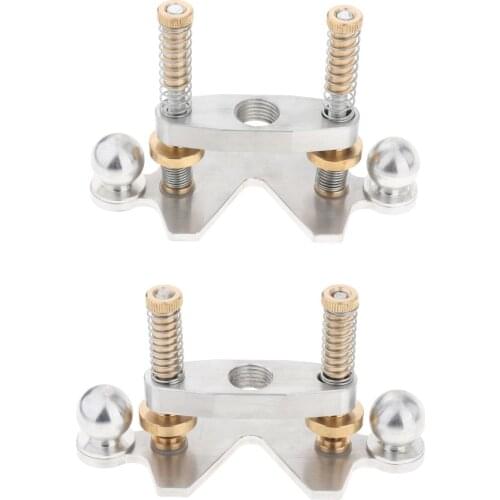 Silver Milling Round Holes Base Tool DIY Guitar Making Special Tools Instrument Accessories