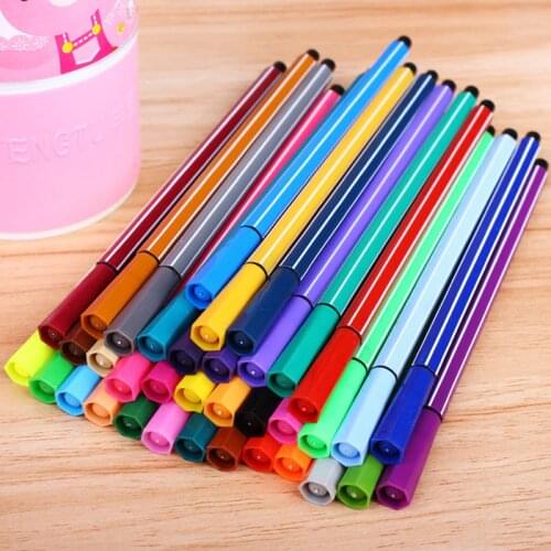 12/18/24/36 Washable Watercolor pencils safe non-toxic professional Water color pen art Marker Drawing colored For Kids student