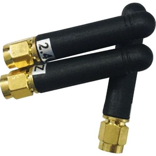 2pcs/lot 2.5dBi Gain 2.4GHz Straight Rod Antenna SW2400-ZT48