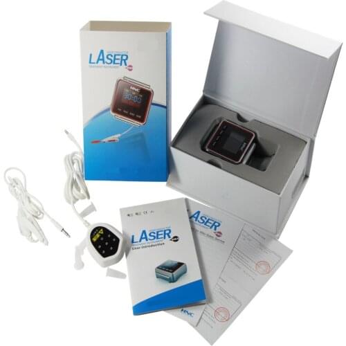 650nm Laser Therapy Wrist Low Frequency Diabetes Hypertension Cholesterol Treatment Diode LLLT Laser Therapy Pain Relief Machine