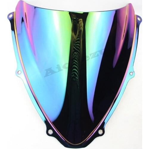 ACZ Motorcycle Windshield ABS Plastic Air Wind Deflectors Windscreen Double Bubble Cover For Suzuki GSXR600R GSXR750R K6 06-07