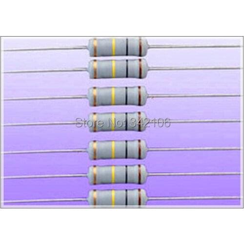 Free Shipping!!! 100pcs 2W Carbon Film Resistors / Accuracy 5% / 750 820 1K