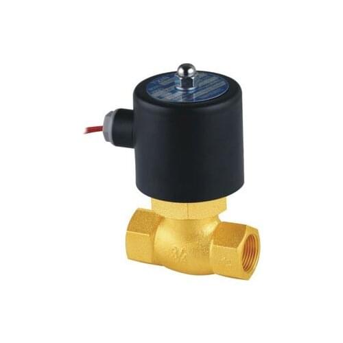 Free Shipping 5pcs 3/4'' Ports UNI-D Steam Solenoid Valve Brass PTFE Guide Solenoid Valves US-20 or 2L170-20