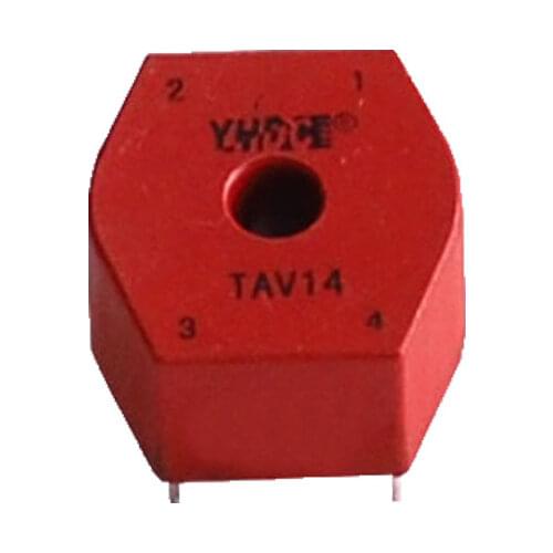 Free shipping YHDC TAV14 Voltage 380V Current 5mA/5mA 1500:1500 PCB Welding Mini Current Voltage Transformer