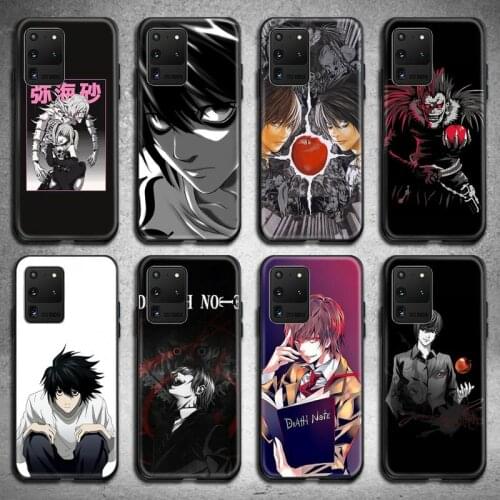 Rem And Misa Death Note Anime Phone Case for Samsung Galaxy S20 FE plus Ultra S6 S7 edge S8 S9 plus S10 5G lite 2020