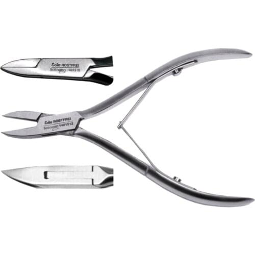 ESTA SOLINGEN Corner Collet Round Type 13 Cm 'Original Product' Pliers Hand-Foot Care Manicure Pedicure Foot Health Nail care