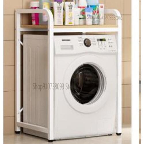 Washing Machine Shelf Floor Top Storage Cabinet Balcony Toilet Flip Bathroom Toilet Toilet Storage Rack