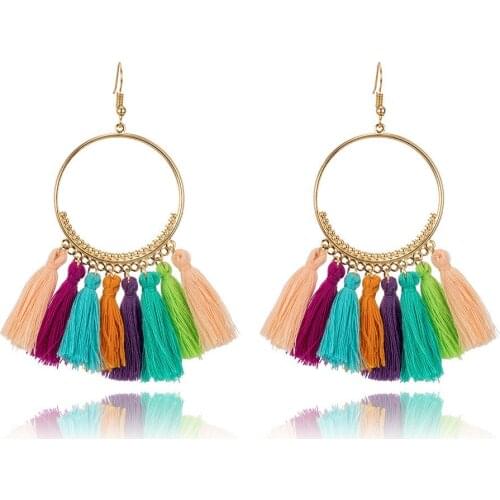 Этнические серьги IFMYA China At AliExpress