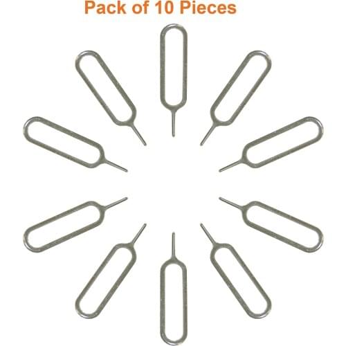 SIM Card Ejector Removal Tool Pin for all Models iPhone 5 5S 6 6s SE 7 Plus 8 X iPods&iPad, Samsung Galaxy XIAOM REDMI Huawei