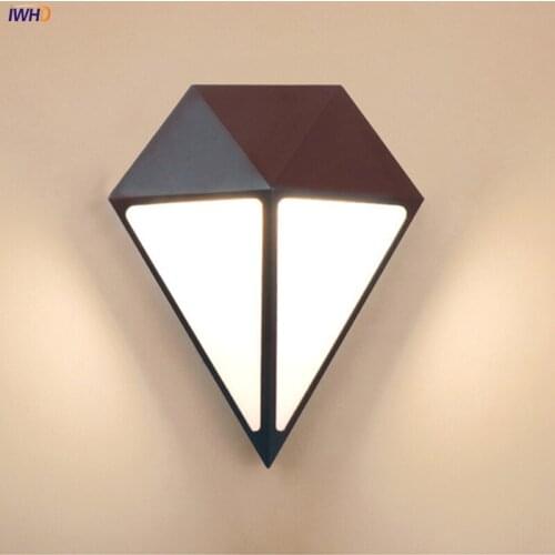 Creative Acrylic LED Wall Lamp Waterproof Outdoor Lighting Wandlamp For Garden Courtyard Nordic Fixture Living Room Decoration