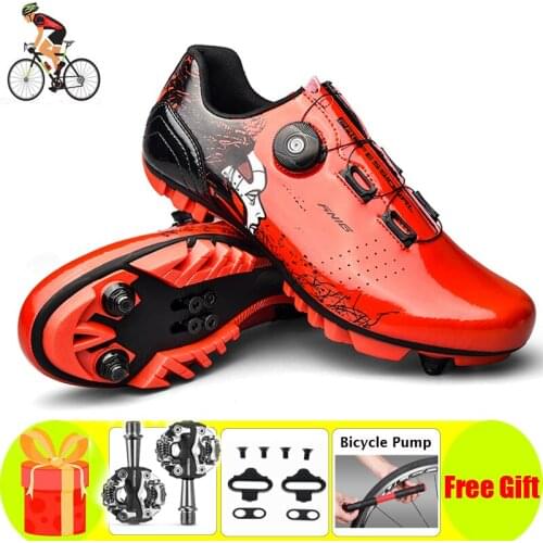 MTB Cycling Shoes Men Outdoor SPD Sport Bicycle Self-Locking Professional Racing Mountain Bike Zapatillas Ciclismo Bicicleta