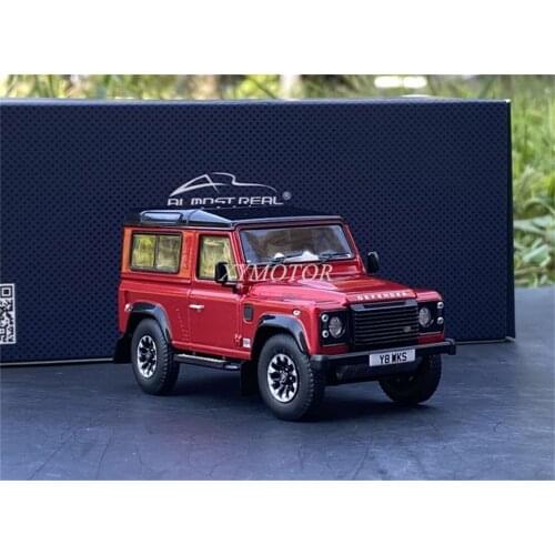 Almost Real 1:43 For Land Rover Defender 90 Works V8 70th annivers limited Metal Diecast Model Car Toys Gifts Display Collection