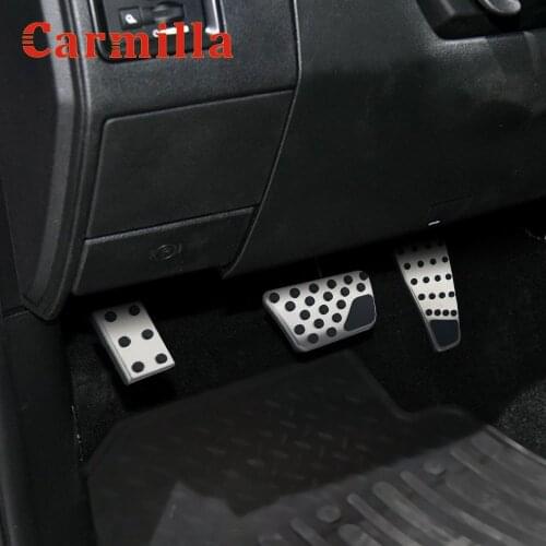 Carmilla Accelerator Gas Brake Pedals Cover Foot Pedal Pads Kit for Dodge Ram 2011-2019 1500 2500 3500 5500 Accessories