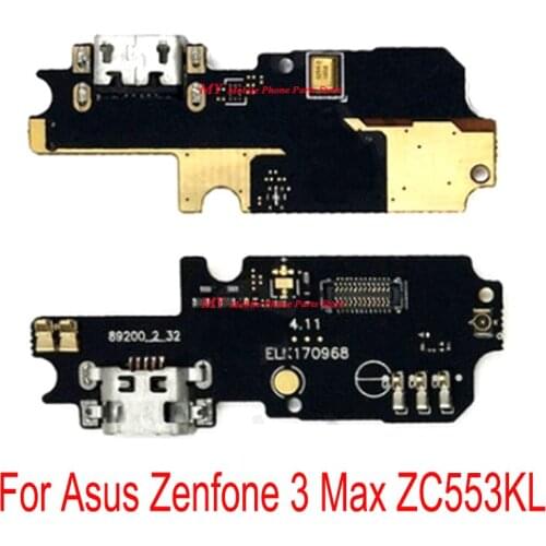 Original For ASUS Zenfone 3 Max 3max ZC553KL 5.5" inch USB Charging Dock Port Plug Micro Connector Charge Board Flex Cable Part