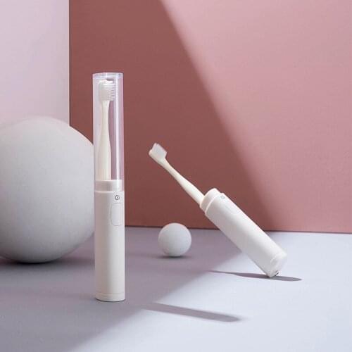 Sonic Vibration Electric Battery Toothbrush with Brush Head Adult Waterproof Small Head Soft Toothbrush Set Factory Direct Sales