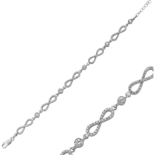 Tevuli 925 Sterling Silver Infinity Ladies Bracelet