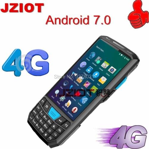 V80 Octa-Core Handheld Terminal Android 7.0 OS Industrial PDA Support Barcode Scanner/NFC/4G-Lte