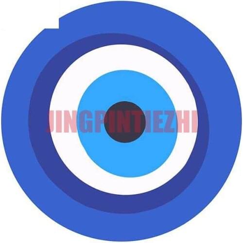 Personality for Evil Eye Car Graffiti Sticker Vinyl Material Decal Occlusion Scratch Laptop for JDM SUV RV Decoration