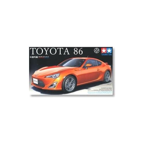 1/24 Tamiya plastic assembling car model toy Toyota 86 sports car (with engine interior) DIY assembling kit #24323