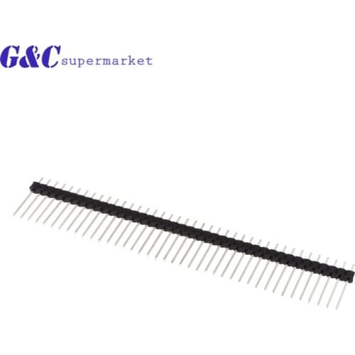 10/20/50PCS 40Pin Pin Header Connector 2.0mm Stackable 15mm Long Legs single Male diy electronics