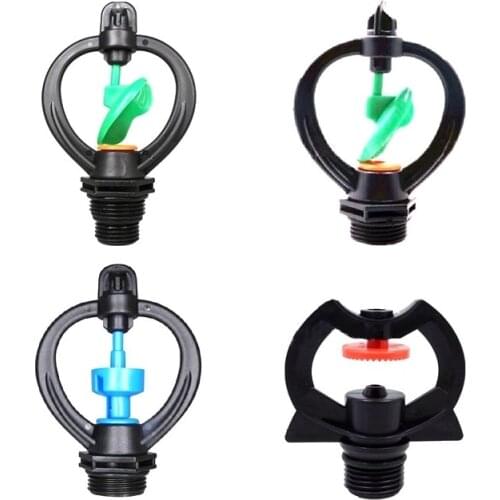 15pcs 1/2" 3/4" Lawn Irrigation Butterfly Sprinklers Court Gardens Flower Glass Plants Cooling Landscape Rain Shape Nozzle