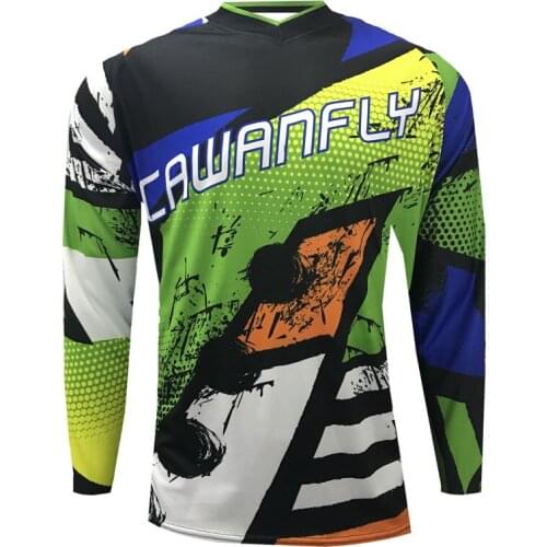 2021 MTB Motorcycle Jersey Mountain Bike Clothing MX Bicycle T-shirt DH MX Cycling T Shirt Offroad Cross motocross Wear