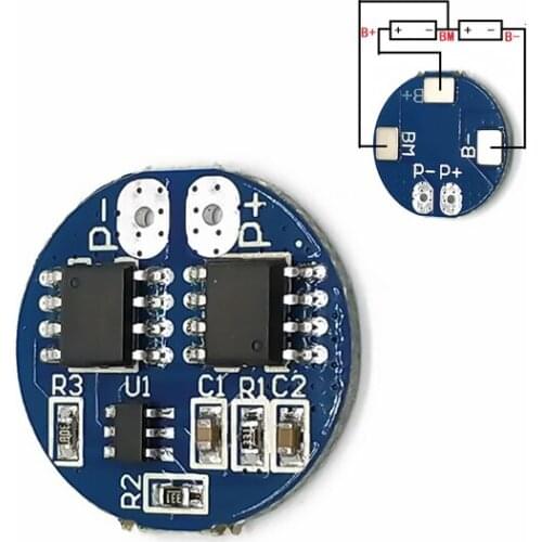 2S 5A Li-ion Lithium Battery 7.4v 8.4V 18650 Charger Protection Board bms pcm for li-ion lipo battery cell pack