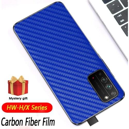 3D Carbon Fiber Film Matte Film For Huawei Honor 30 20 Pro For Huawei Honor V20 V30 Pro 9X X8 X10 Max Color Change Sticker