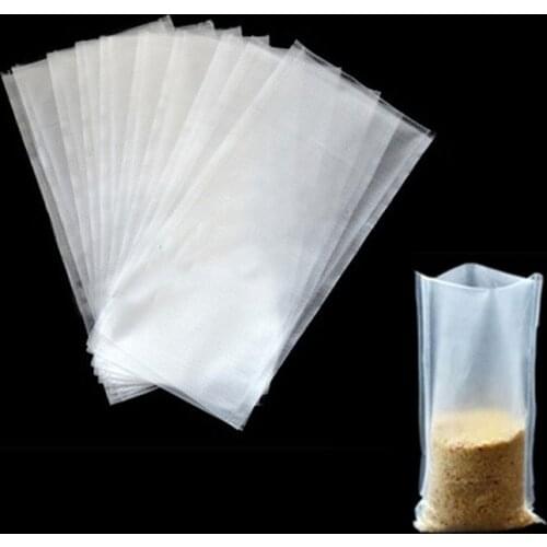 50PCS Carp Fishing PVA Bags Multiple Sizes Water Dissolving PVA Bag Carp Fishing Tackle for Bait Throwing Fishing Accessories