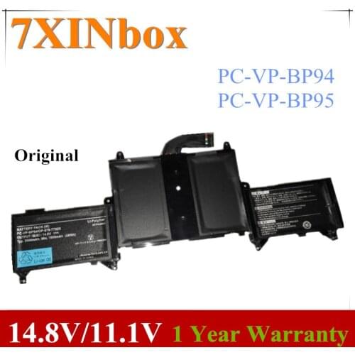 7XINbox 11.1V/14.8V 42Wh Genuine PC-VP-BP94 PC-VP-BP95 Laptop Battery For Nec LaVieZ LZ650 P34w v4 OP-570-77023
