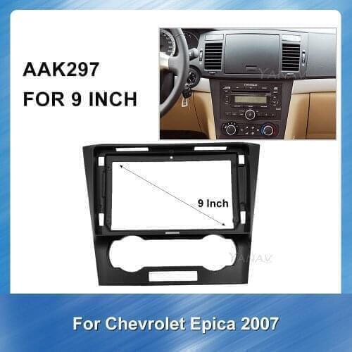 Car Audio DVD radio GPS Navigation Fascia panel frame for Chevrolet Epica 2007 Fitting Adaptor Dash Trim KitsFascia Panel frame