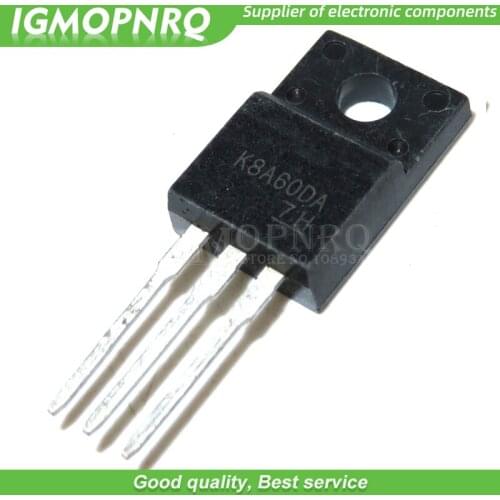 Free shipping 10pcs/lot K8A60DA TK8A60DA TO-220F 600V 7.5A new original
