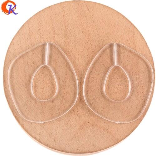 Cordial Design 46*52mm 78Pcs DIY Jewelry Making/Acrylic Beads/Clear Beads/Chain Shape/Hand Made/Necklace/Earring Findings