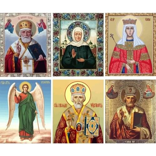 Canvas Painting Jesus Picture Poster Virgin Mary Painting Home Decoration Unframed wall art