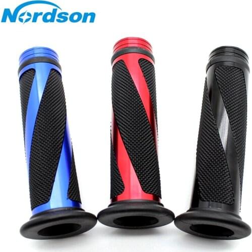 Nordson 7/8" Motorcycle Handlebar Grips For Aprilia Victory Triumph Harley-Davidson Ducati Honda Suzuki Kawasaki Yamaha BMW KTM