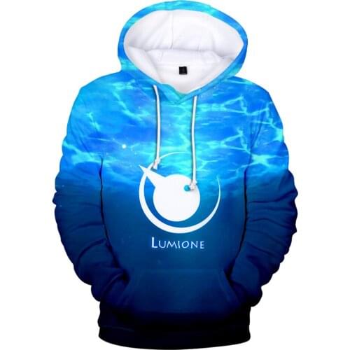 New Lumione 3D Print Hoodies Casual Fashion Women/men Hot Sale Hooded Kawaii Streetwear Kids Clothes Anime Pullovers Hip Hop Top