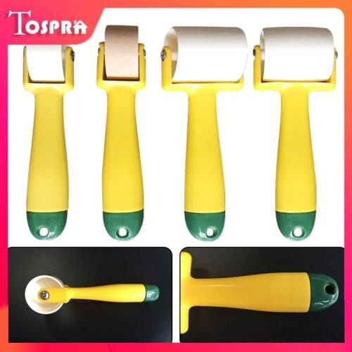 New Seam Roller Roll And Press Quilting Tool Wallpaper Roller With Easy To Grip Handle For Quilting Sewing Print Ink Wallpaper